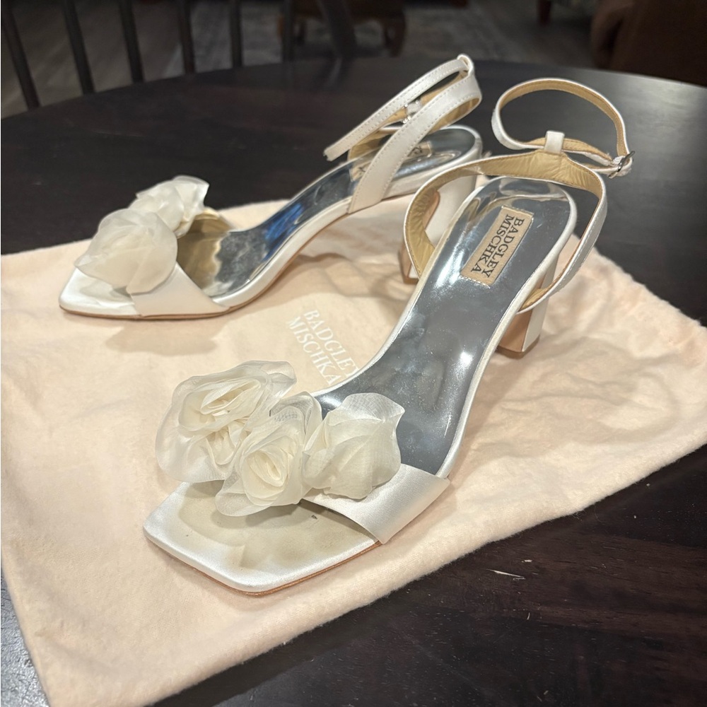 Badgley Mischka Carli Rose Square Toe Sandal